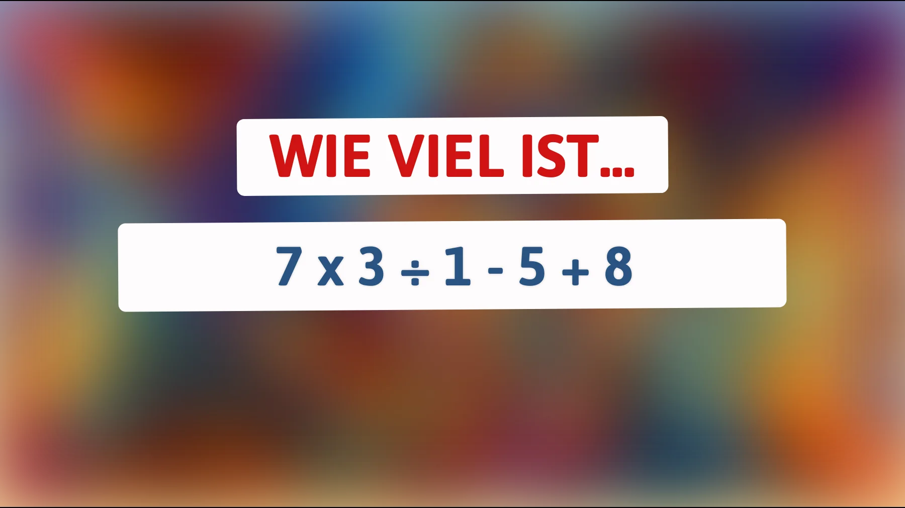 Die ultimative Herausforderung für Genies: Kannst du dieses mathematische Rätsel lösen?"