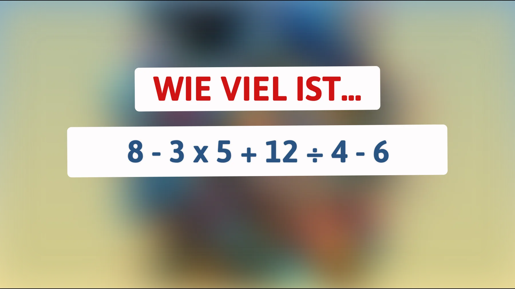 Nur 1 von 10 kann dieses Mathe-Rätsel lösen: Bist du bereit, dein Genie zu beweisen?"