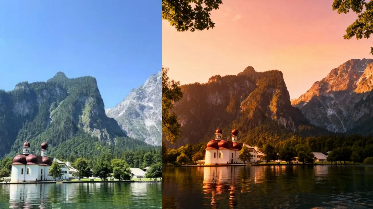 Königssee, eines der versteckten Juwelen Deutschlands. 🇩🇪 Meine Seele fühlt sich hier glücklich. 💚✨ #königssee #obersee #germany #berchtesgaden #mountains"