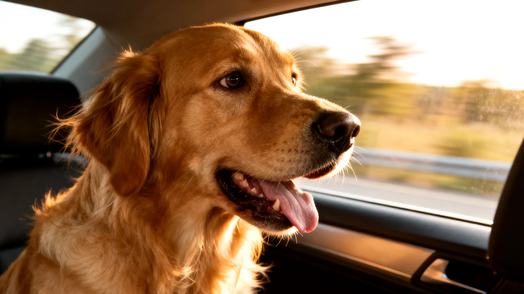 Hunde erleben während Reisen oft Stress und Unruhe durch die ungewohnte Umgebung, lange Autofahrten oder Flugreisen, was zu Nervosität, Unwohlsein und Verhaltensproblemen führen kann"