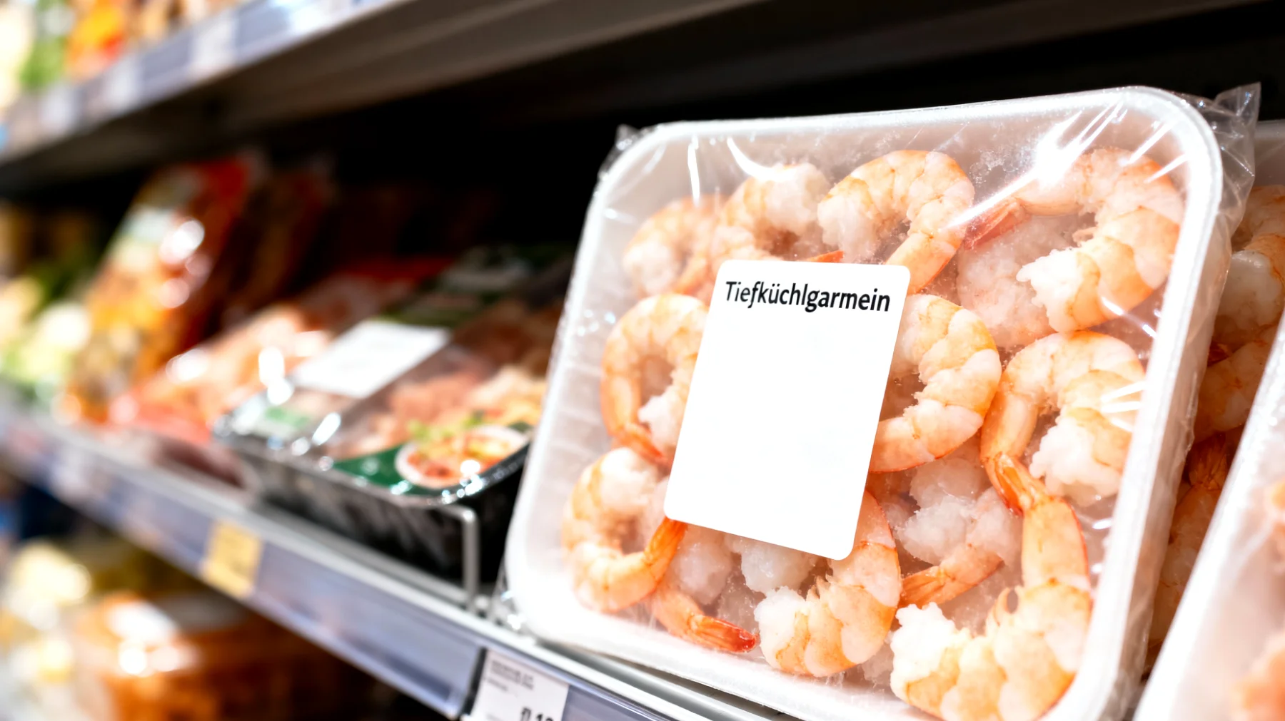 Tiefkühlgarnelen"