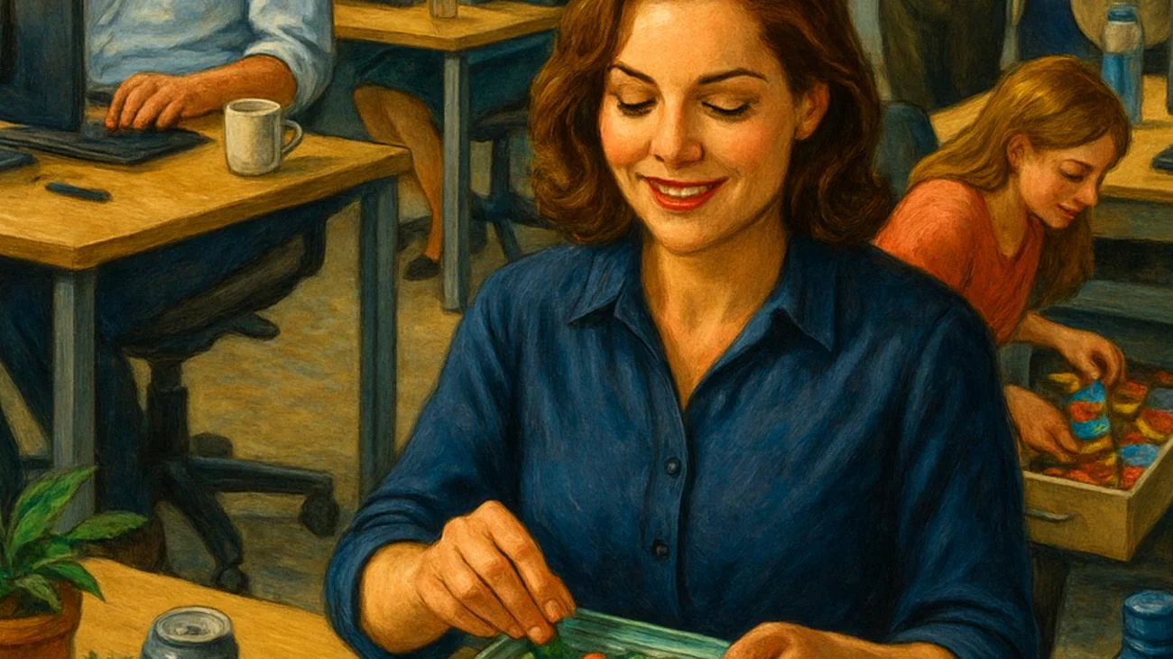 Was bedeutet es, wenn jemand immer Snacks zur Arbeit mitbringt, laut Psychologie? 2026-01-02T22:18:02.590Z"